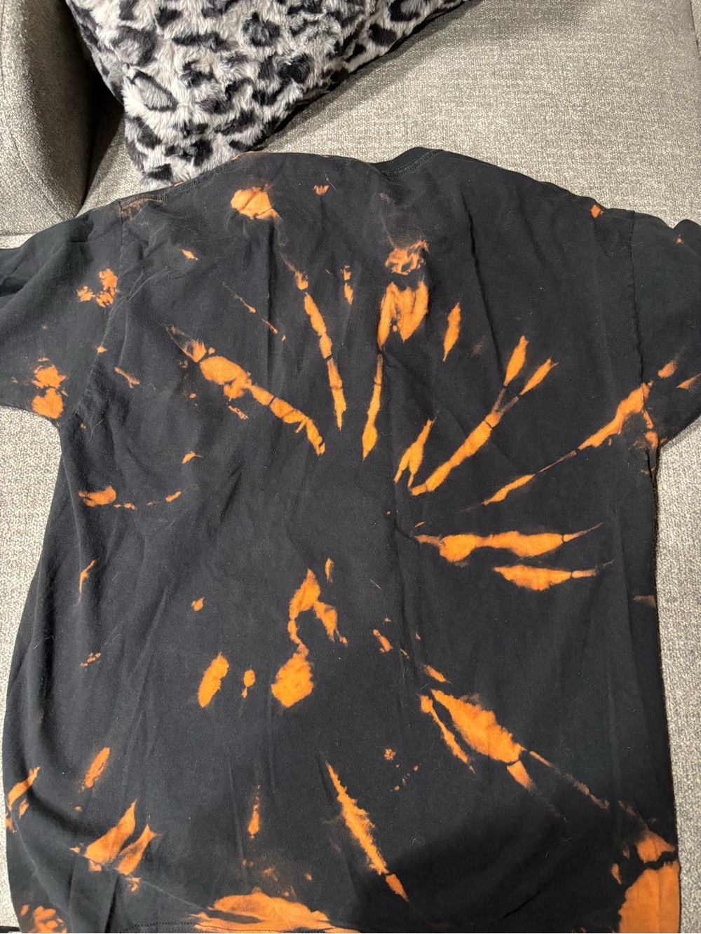Nirvana Black Tie-Dye Band Tee In Utero L - Picture 4 of 4